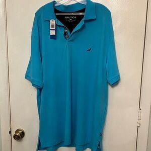 Nautica Men's Blue Polo Shirt